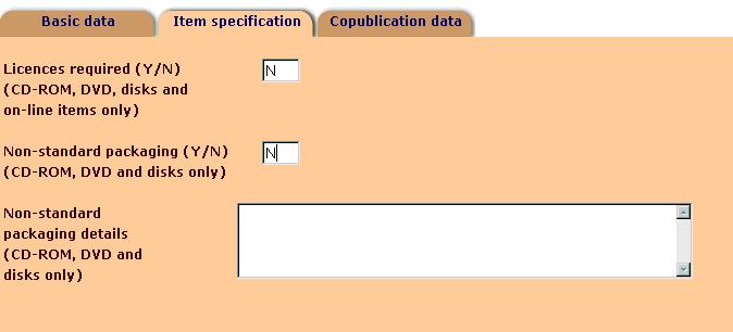 CS082 specification tab